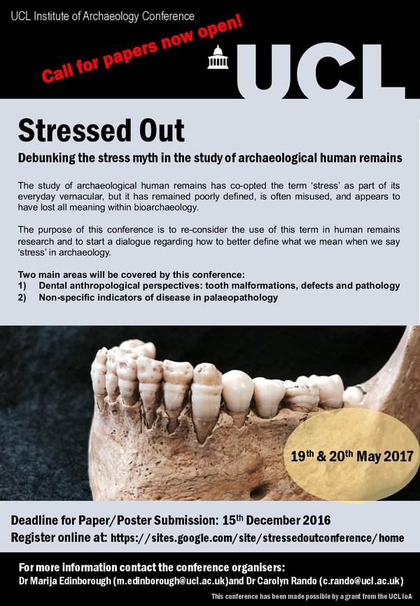 UCL stressed out poster